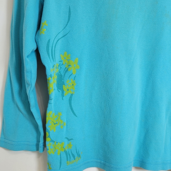 Water Girl Long Sleeve Shirt Top - Sales Rep Sample - Size Medium *See Pictures* - Picture 9 of 12